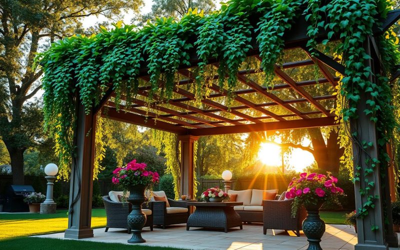 backyard pergolas