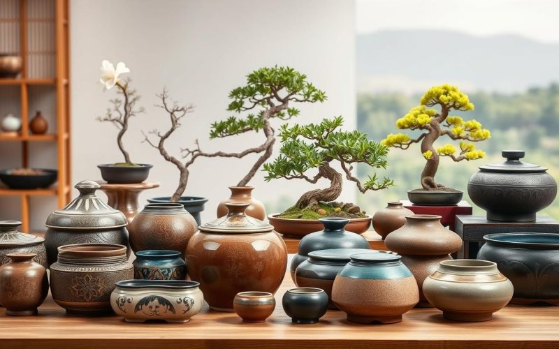 bonsai pot selection