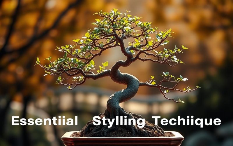 bonsai styling techniques