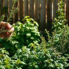 herb garden maintenance