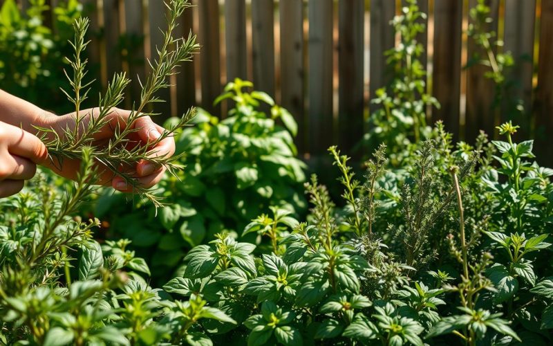 herb garden maintenance