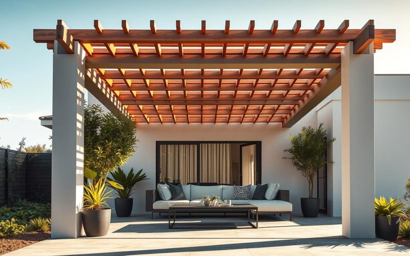 modern pergolas