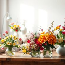 seasonal flowers