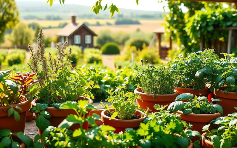seasonal herb planting