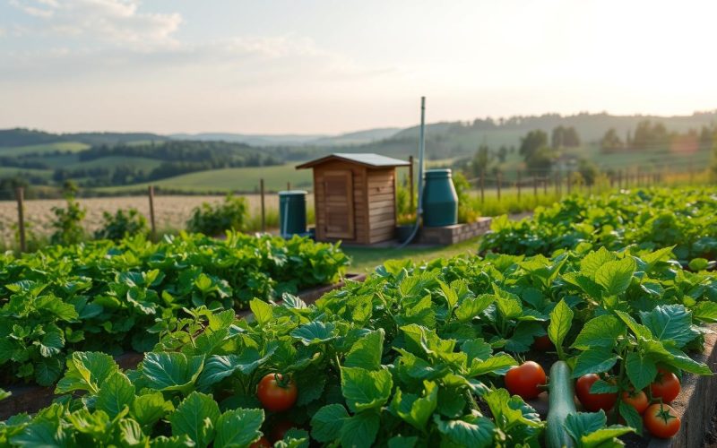 sustainable vegetable gardening